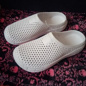 Brand New White Clog Shoes